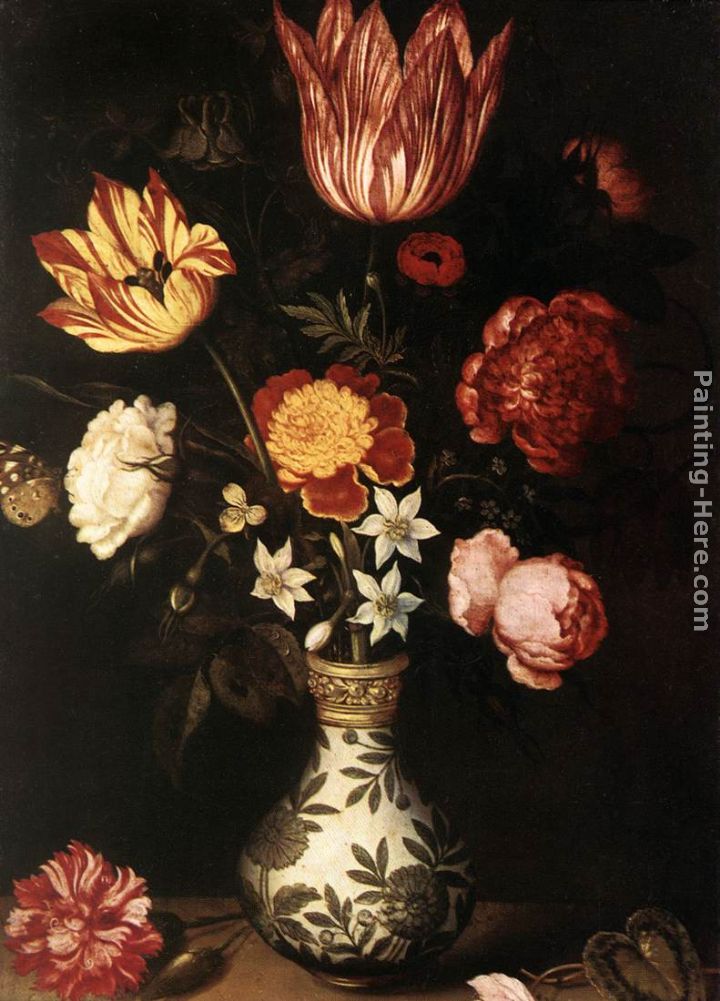 Ambrosius Bosschaert the Elder Flower Piece